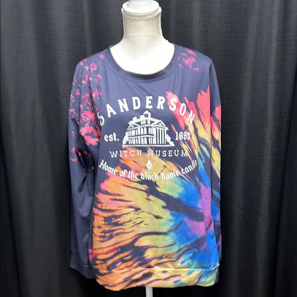 Halloween Colorful Graphic Sweatshirt